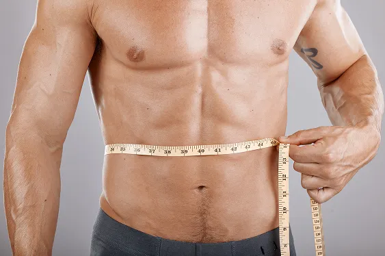 a manly body in good physical shape Ozempic