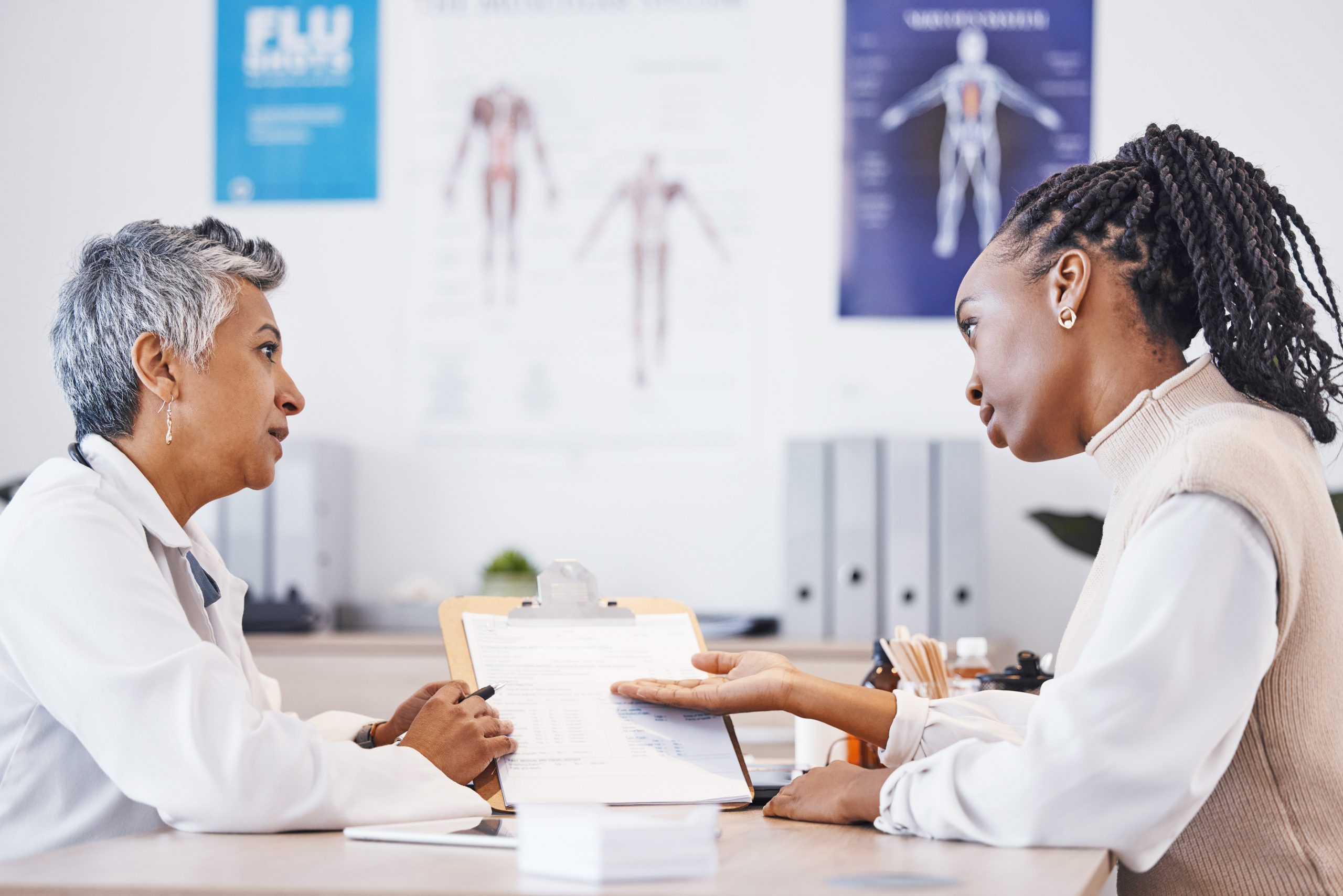 consulting-results-and-doctor-with-black-woman-in-2026-03-25-03-58-26-utc